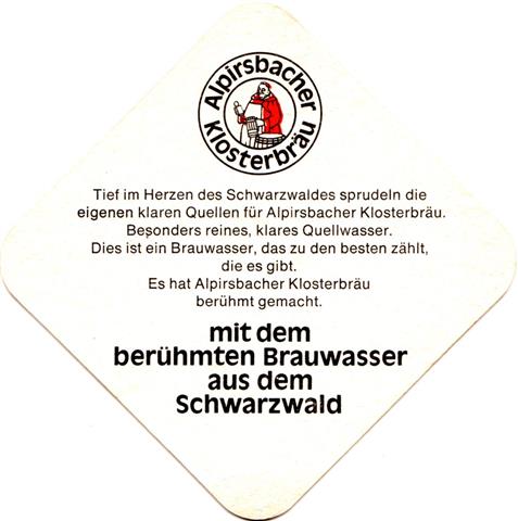 alpirsbach fds-bw alpirs mit dem schw 1b (raute185-tief im-schwarzrot)  
